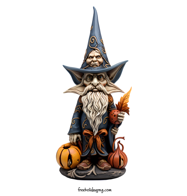 Transparent Halloween Halloween wizard gnome wizard for Halloween wizard for Halloween