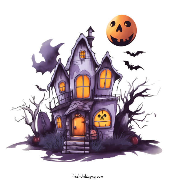 Transparent Halloween Halloween haunted house haunted house scary for Halloween haunted house for Halloween