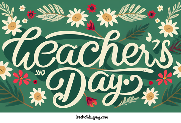 Transparent World Teacher's Day Teachers' Days Teachers' Day teacher for Teachers' Days for World Teachers Day