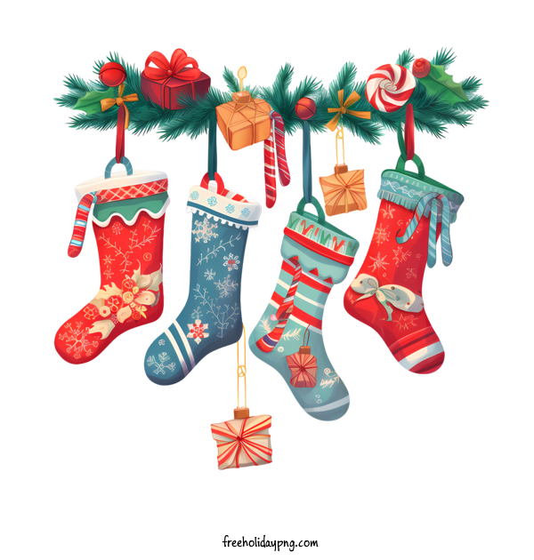 Transparent Christmas Christmas Stocking christmas socks socks for Christmas Stocking for Christmas