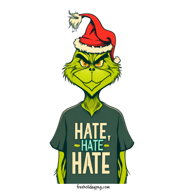 Transparent Christmas Christmas Grinch happy hate for Christmas Grinch for Christmas