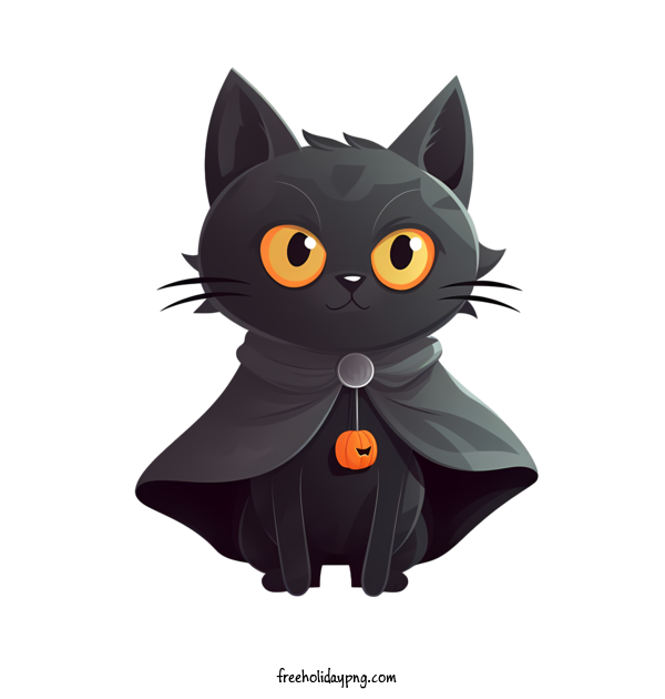 Transparent Halloween Halloween Black Cat cat black cat for Halloween Black Cat for Halloween