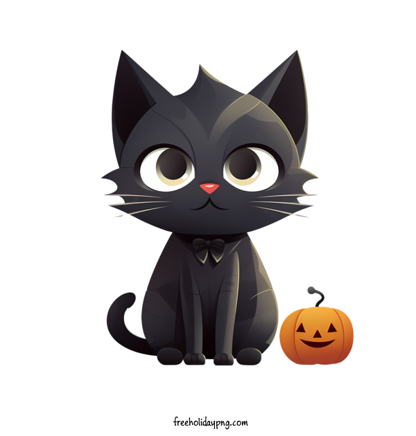 Transparent Halloween Halloween Black Cat cat black cat for Halloween Black Cat for Halloween