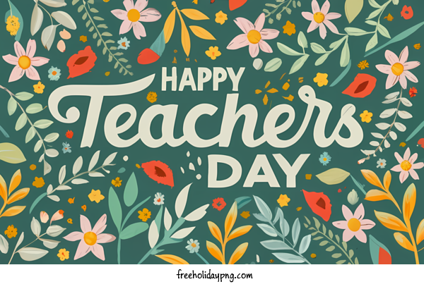 Transparent World Teacher's Day Teachers' Days happy teachers day teachers for Teachers' Days for World Teachers Day