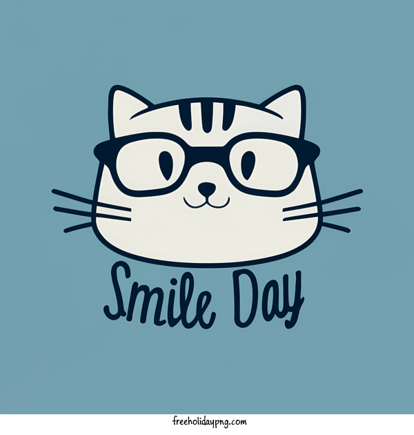 Transparent World Smile Day World Smile Day cat smiling for Smile Day for World Smile Day