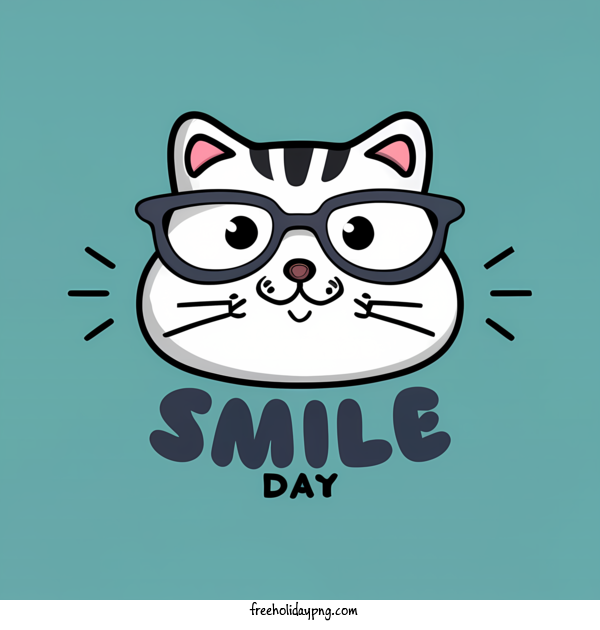 Transparent World Smile Day World Smile Day Cat Smile for Smile Day for World Smile Day