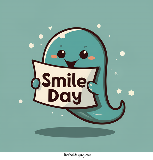 Transparent World Smile Day World Smile Day ghost smiley for Smile Day for World Smile Day