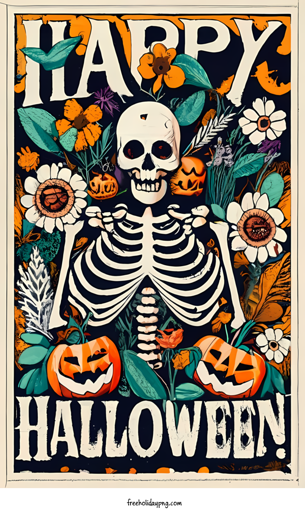 Transparent Halloween Happy Halloween halloween skeleton for Happy Halloween for Halloween