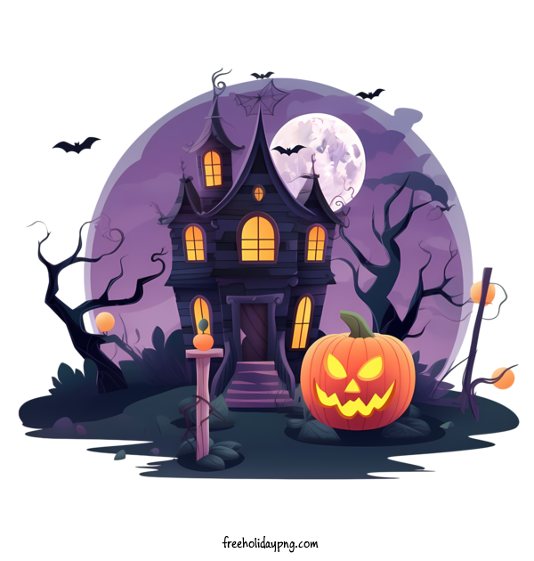 Transparent Halloween Halloween haunted house halloween spooky for Halloween haunted house for Halloween