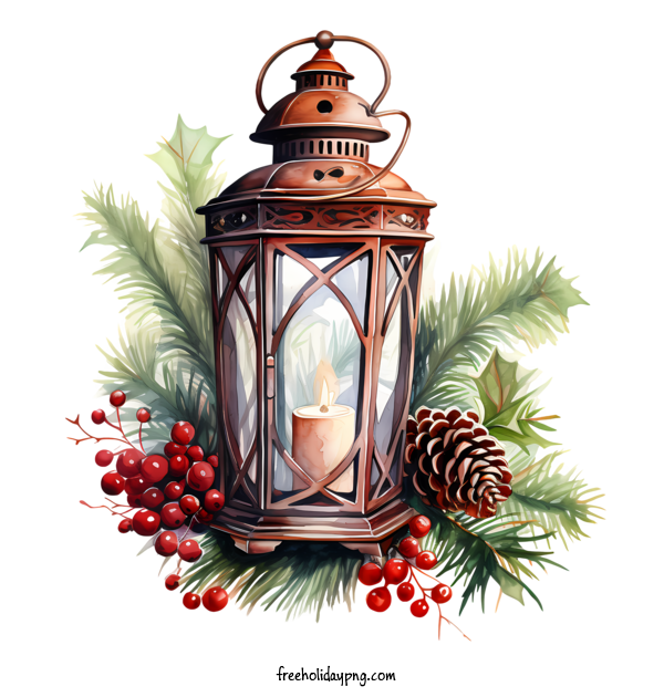 Transparent Christmas Christmas lantern lantern holiday decoration for Christmas lantern for Christmas