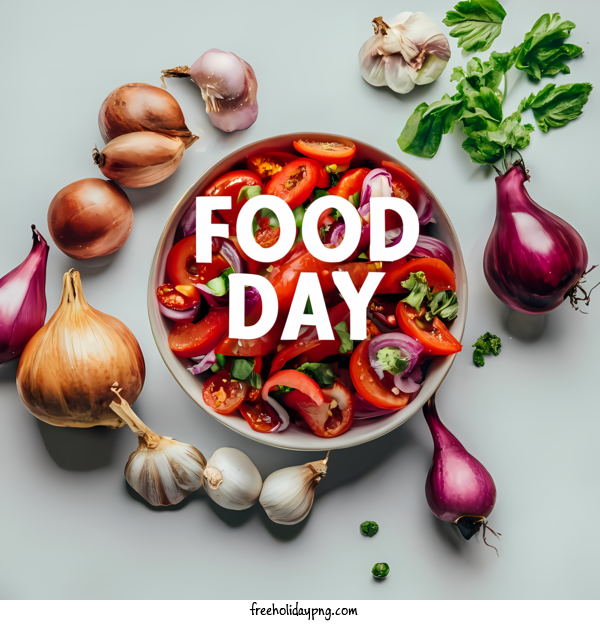 Transparent World Food Day World Food Day tomatoes garlic for Food Day for World Food Day