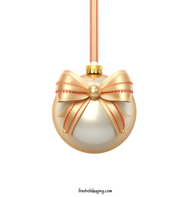 Transparent Christmas Christmas ball gold ball bow for Christmas ball for Christmas