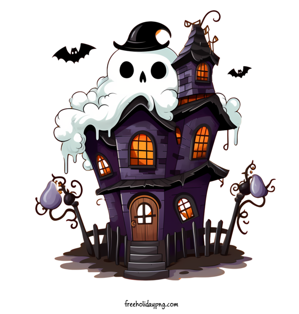 Transparent Halloween Halloween haunted house ghost haunted house for Halloween haunted house for Halloween