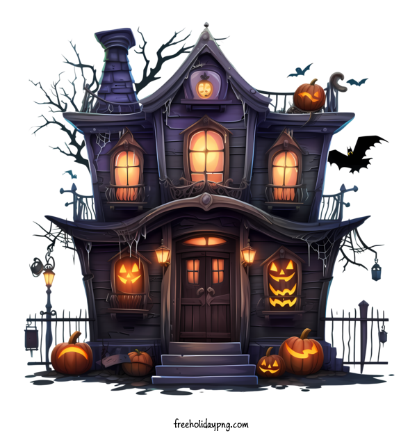 Transparent Halloween Halloween haunted house spooky haunted house for Halloween haunted house for Halloween