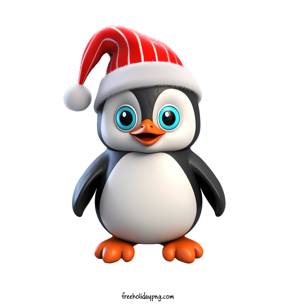 Transparent Christmas Christmas penguin Penguin cartoon for Christmas penguin for Christmas