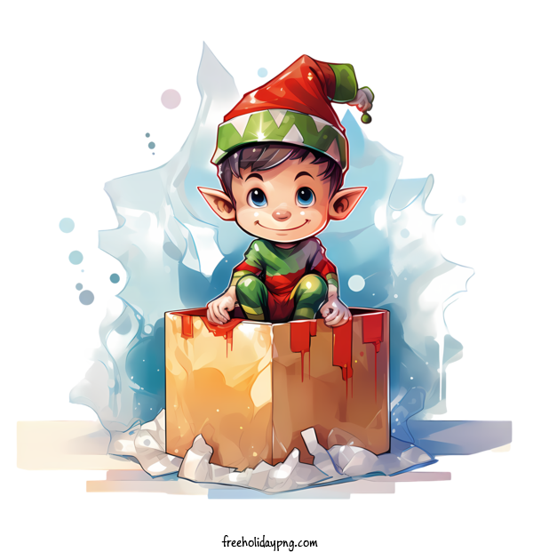 Transparent Christmas Christmas elf christmas elf cute elf for Christmas elf for Christmas