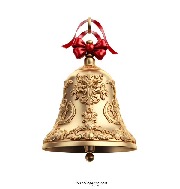 Transparent Christmas Christmas Bell gold bell for Christmas Bell for Christmas