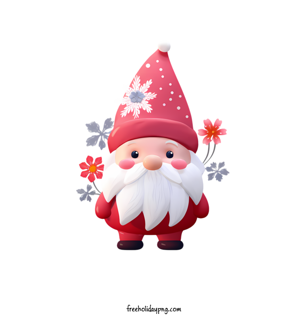Transparent Christmas Christmas Gnome gnome snowflakes for Christmas Gnome for Christmas