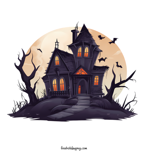 Transparent Halloween Halloween haunted house haunted house spooky for Halloween haunted house for Halloween