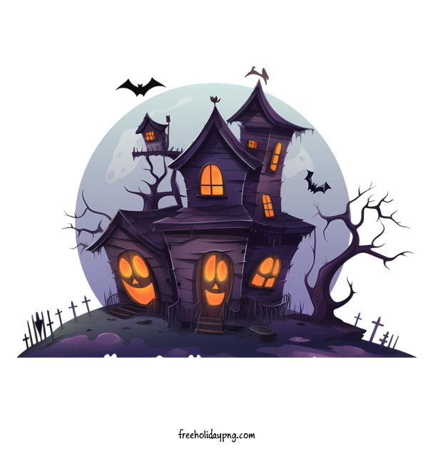 Transparent Halloween Halloween haunted house haunted spooky for Halloween haunted house for Halloween