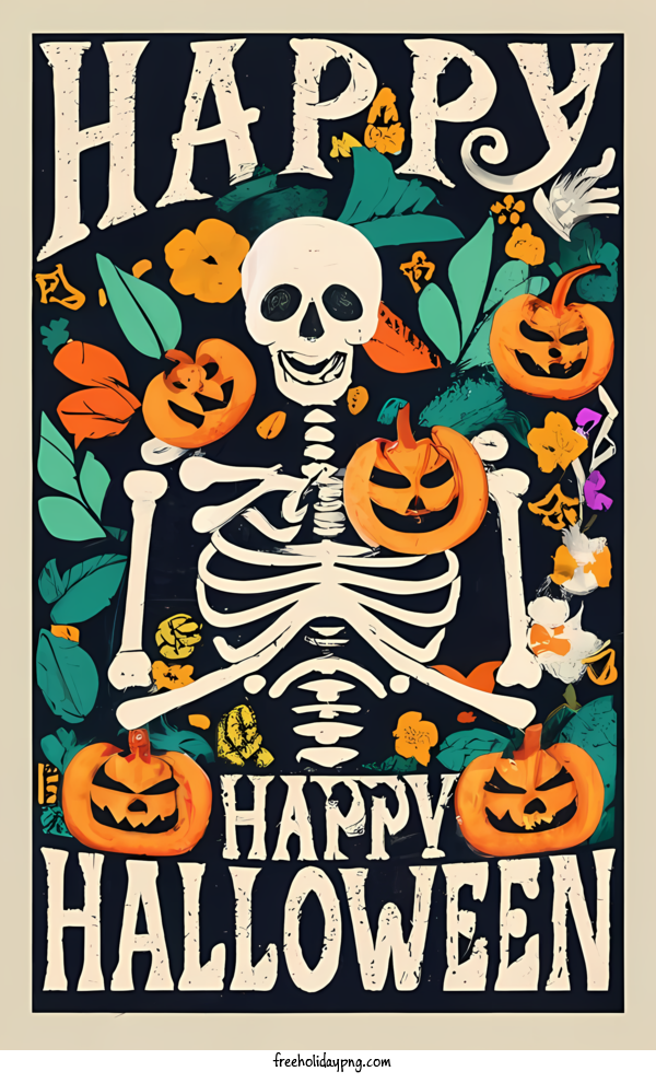 Transparent Halloween Happy Halloween skeleton happy halloween for Happy Halloween for Halloween