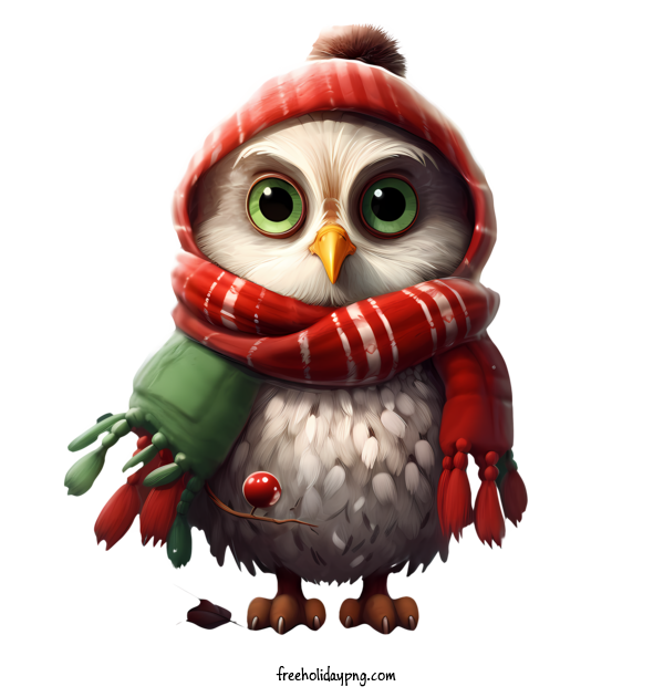 Transparent Christmas Christmas owl cute adorable for Christmas owl for Christmas