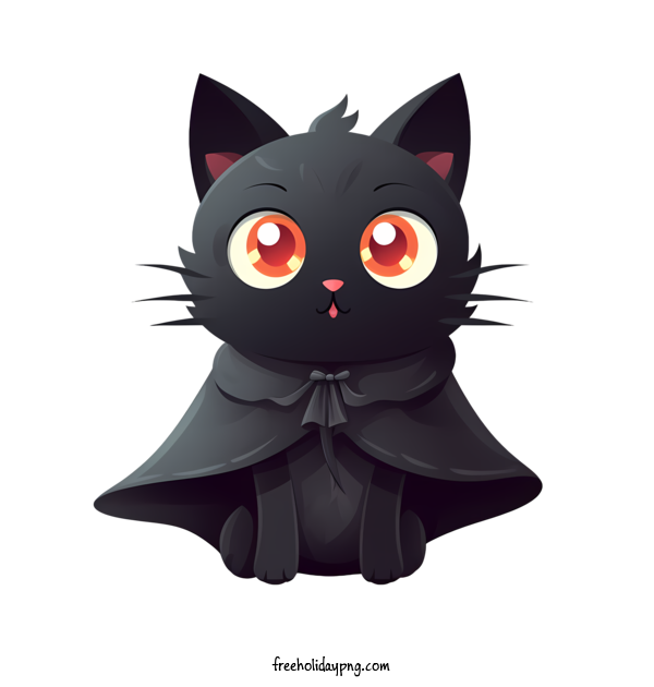 Transparent Halloween Halloween Black Cat Cat Halloween for Halloween Black Cat for Halloween