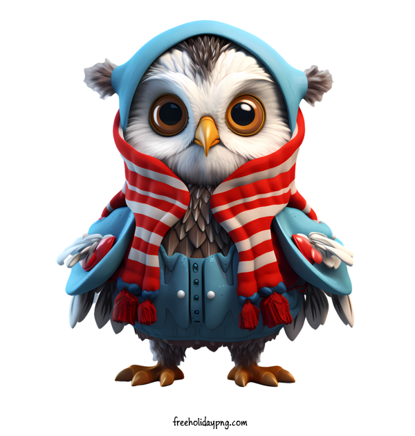 Transparent Christmas Christmas owl owl winter for Christmas owl for Christmas