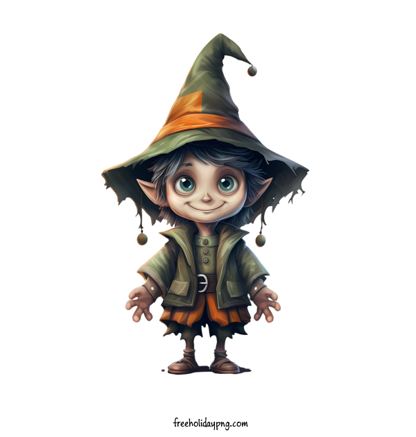 Transparent Halloween Halloween wizard goblin elf for Halloween wizard for Halloween