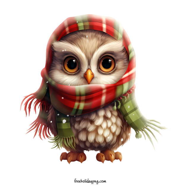 Transparent Christmas Christmas owl cute fluffy for Christmas owl for Christmas