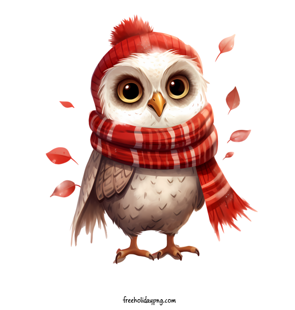 Transparent Christmas Christmas owl owl winter for Christmas owl for Christmas