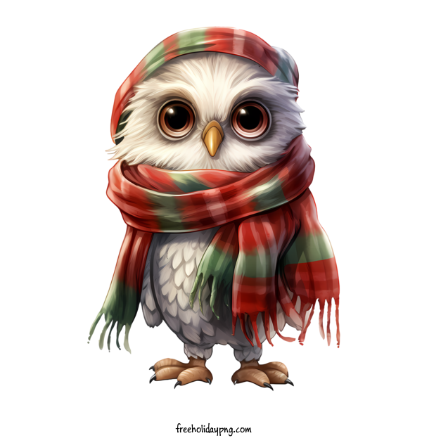Transparent Christmas Christmas owl cute owl for Christmas owl for Christmas