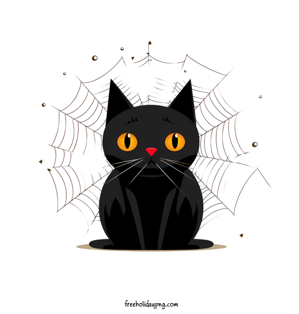 Transparent Halloween Halloween Black Cat cat Halloween for Halloween Black Cat for Halloween