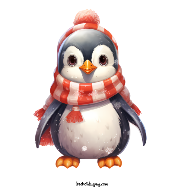 Transparent Christmas Christmas penguin Penguin Snow for Christmas penguin for Christmas