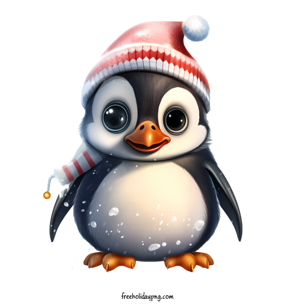 Transparent Christmas Christmas penguin cute penguin for Christmas penguin for Christmas