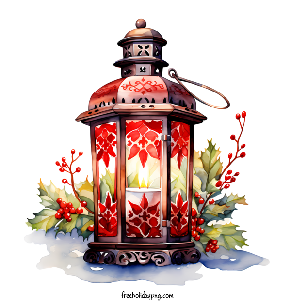 Transparent Christmas Christmas lantern red lantern christmas decorations for Christmas lantern for Christmas
