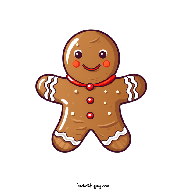 Transparent Gingerbread Cookie Day Gingerbread man cookie gingerbread man for Christmas cookie for Gingerbread Cookie Day
