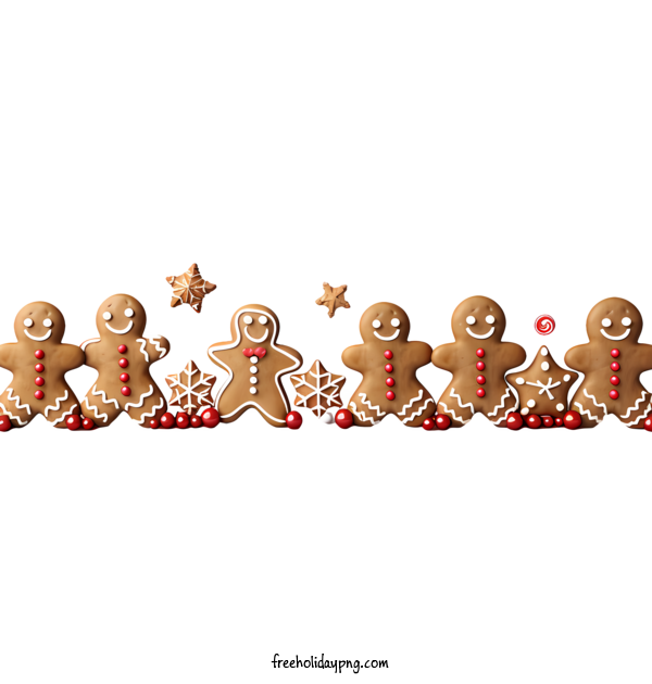 Transparent Gingerbread Cookie Day Gingerbread man christmas cookies gingerbread men for Christmas cookie for Gingerbread Cookie Day