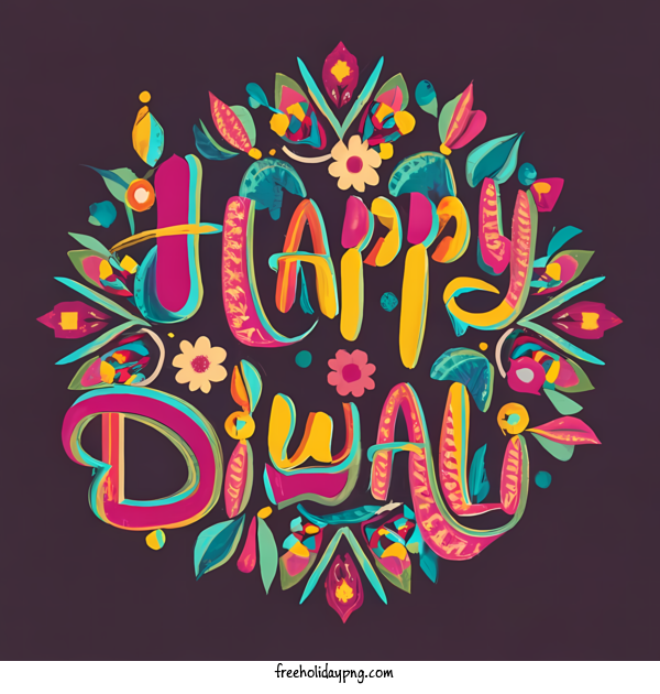 Transparent Diwali Happy Diwali happy diwali colorful design for Happy Diwali for Diwali