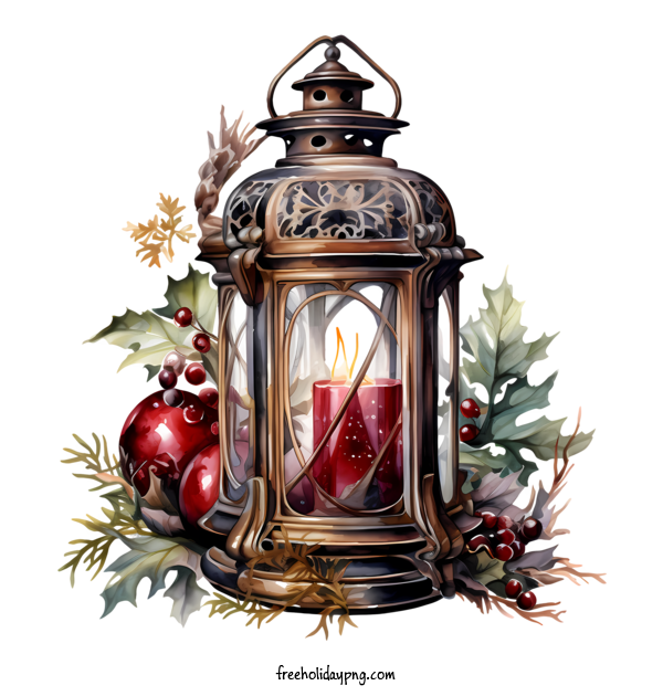 Transparent Christmas Christmas lantern christmas candle for Christmas lantern for Christmas