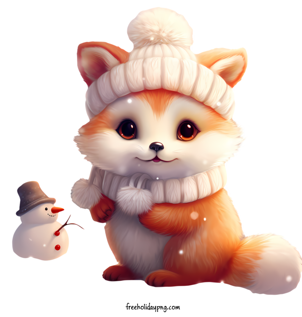 Transparent Christmas Christmas fox fox winter for Christmas fox for Christmas