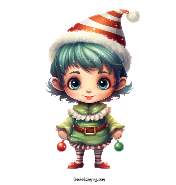 Transparent Christmas Christmas elf girl christmas for Christmas elf for Christmas