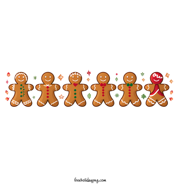 Transparent Gingerbread Cookie Day Gingerbread man candy gingerbread for Christmas cookie for Gingerbread Cookie Day