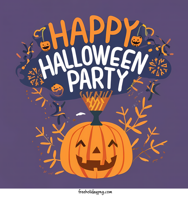 Transparent Halloween Halloween party Happy Halloween Party pumpkin for Halloween party for Halloween