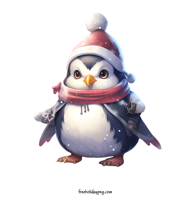 Transparent Christmas Christmas penguin cute funny for Christmas penguin for Christmas