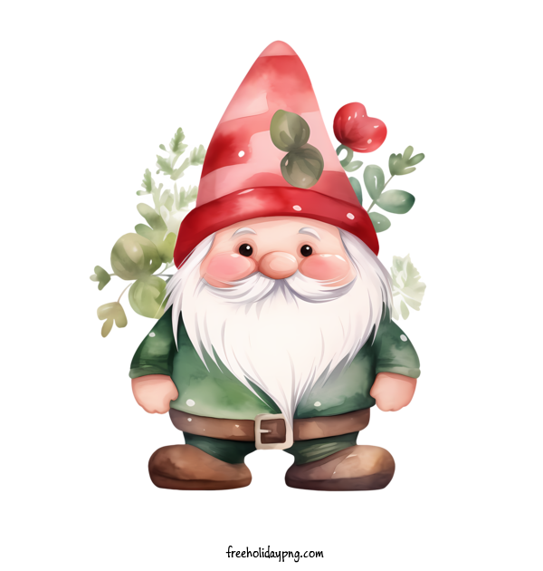 Transparent Christmas Christmas Gnome Santa garden gnome for Christmas Gnome for Christmas