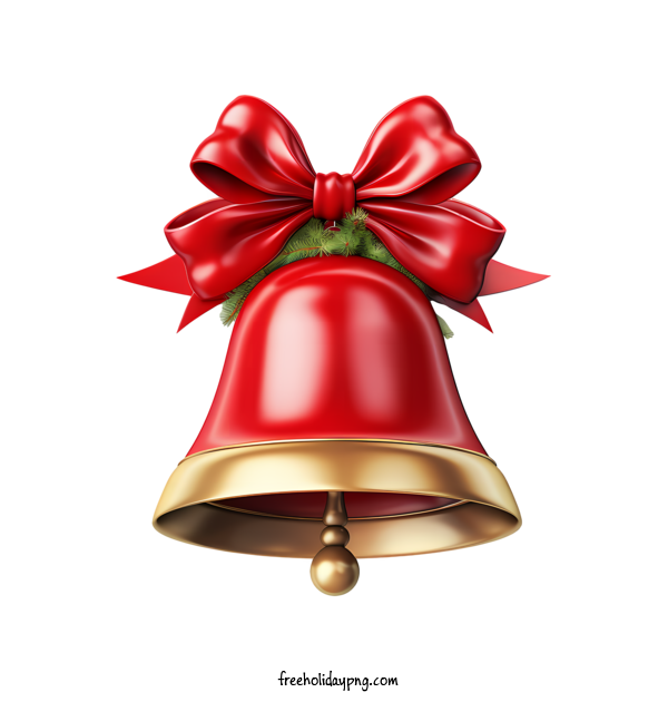 Transparent Christmas Christmas Bell bell bow for Christmas Bell for Christmas