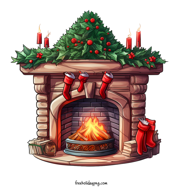 Transparent Christmas Christmas fireplace fireplace logs for Christmas fireplace for Christmas