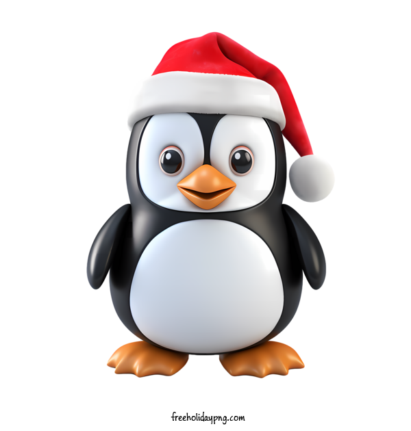 Transparent Christmas Christmas penguin penguin santa claus hat for Christmas penguin for Christmas