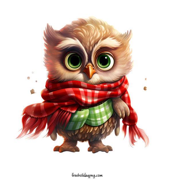 Transparent Christmas Christmas owl cute cartoon for Christmas owl for Christmas